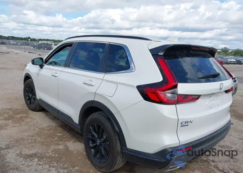 2024 Honda Cr-V Hybrid Sport-L z USA, uszkodzony, nr VIN 5J6RS6H82RL026796